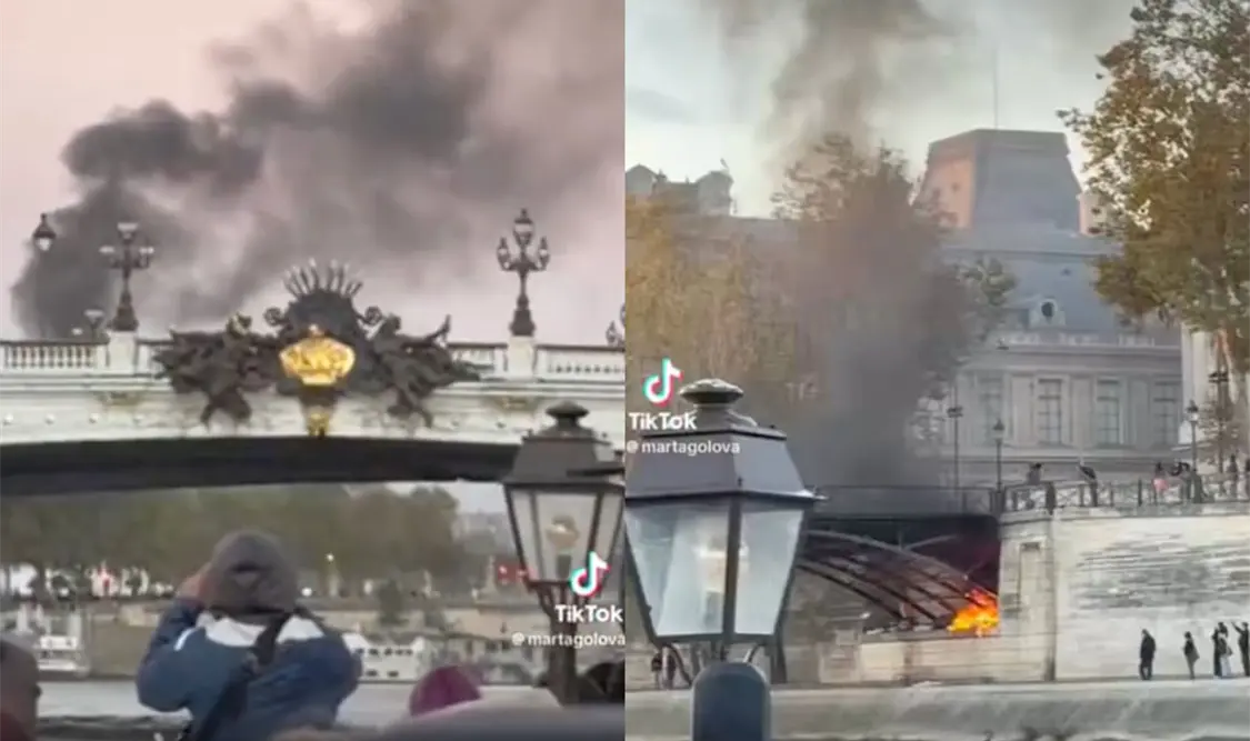 Guía turística recorre París en el caos y se viraliza