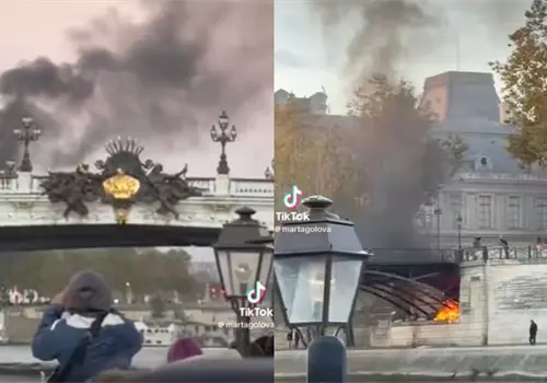 Guía turística recorre París en el caos y se viraliza Guía turística recorre París en el caos y se viraliza