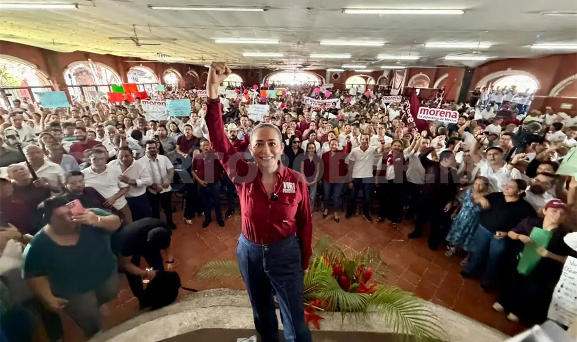 Insistió en el llamado a edificar juntos un mejor futuro para Tapachula. Rafael Victorio / CP
