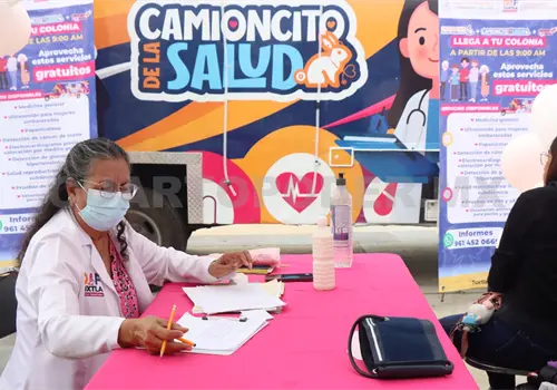 Camioncito de la Salud realiza hasta 300 atenciones