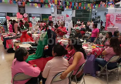 Realizan 3ra edici&oacute;n del Bazar Rosa