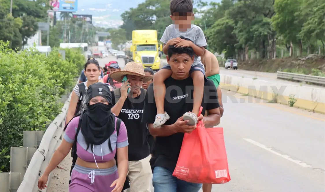 Las caravanas también disminuyeron porque los gobiernos centroamericanos y sudamericanos han tomado medidas al respecto. Diego Pérez / CP