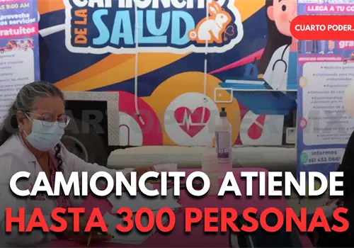 Camioncito de la Salud realiza hasta 300 atenciones