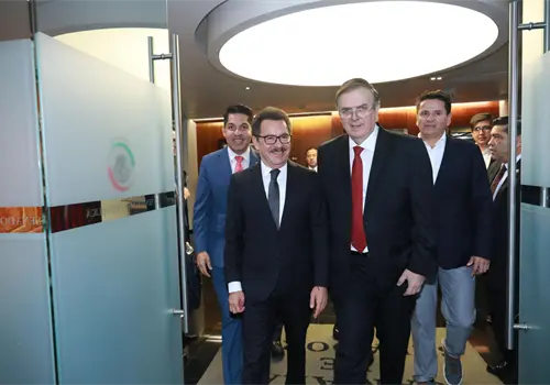 Destaca Marcelo Ebrard avances en revisión del T-MEC Destaca Marcelo Ebrard avances en revisión del T-MEC