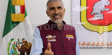 Le he cumplido a Tuxtla: Ángel Torres Le he cumplido a Tuxtla: Ángel Torres