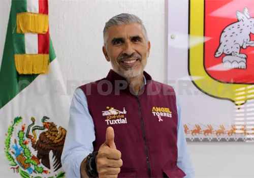 Le he cumplido a Tuxtla: &Aacute;ngel Torres