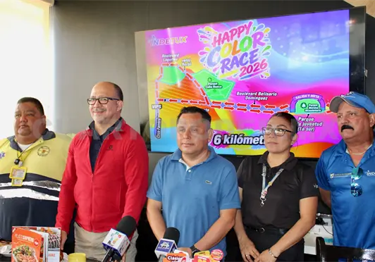 Presentan la Happy Color Race 2026 Presentan la Happy Color Race 2026