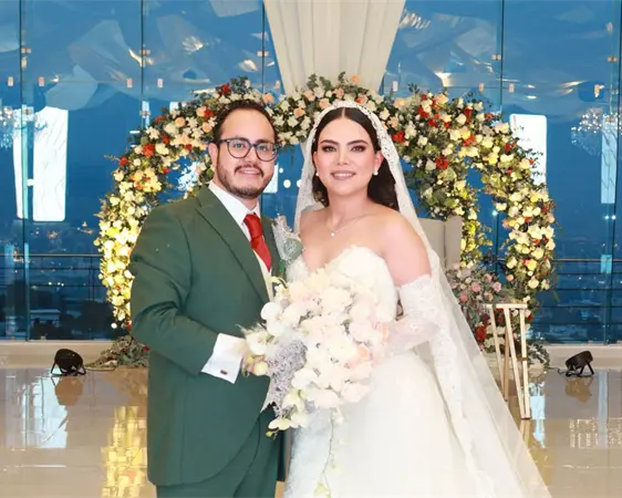 Marco y Rosario se unen para siempre