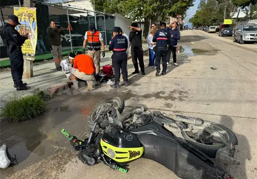 Dos lesionados en accidentes en par vial Dos lesionados en accidentes en par vial