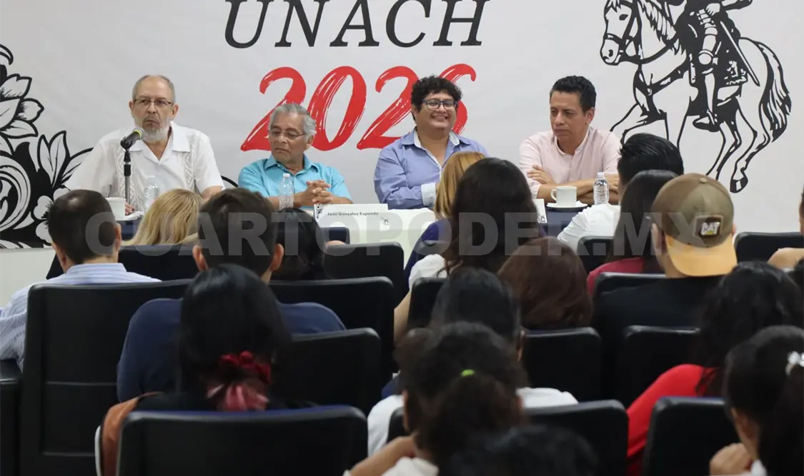 El escritor participó en el conversatorio “Presencia Afrodescendiente en Chiapas y Centroamérica”. Diego Pérez / CP