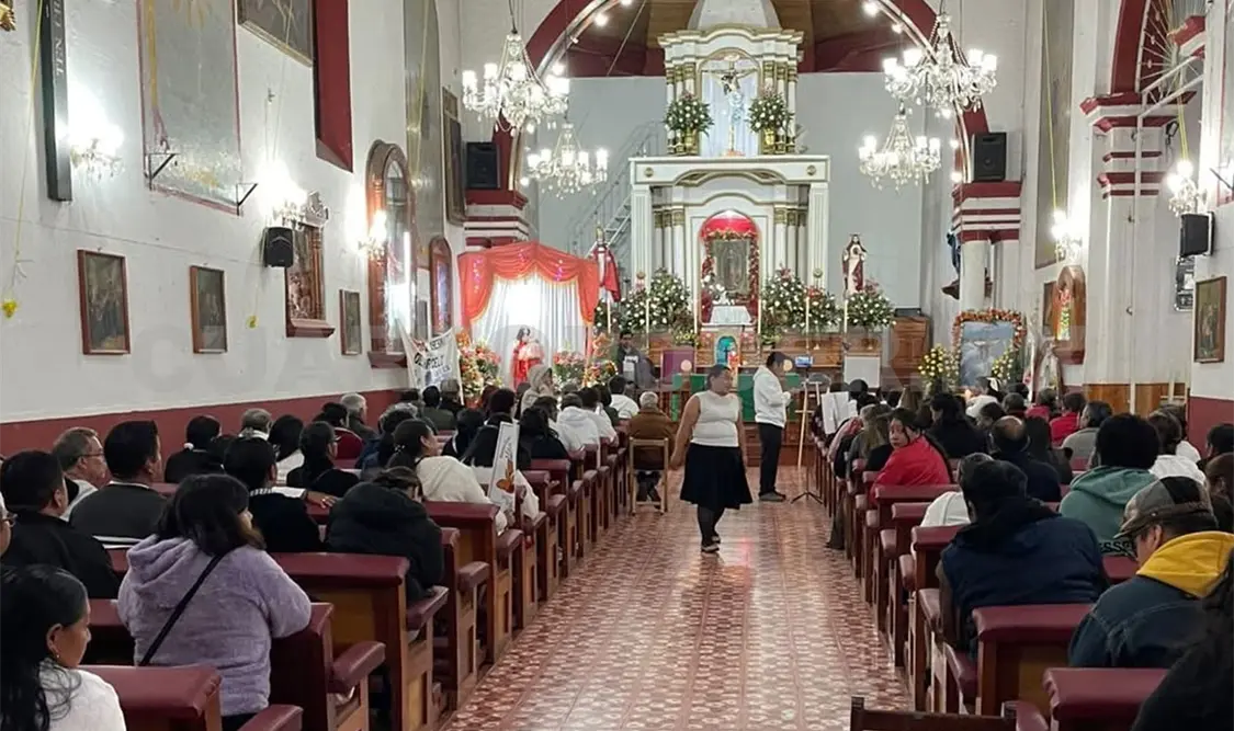Esta actividad fue organizada por la parroquia de Guadalupe y el Grupo Memoria Viva. Manuel Martínez / CP