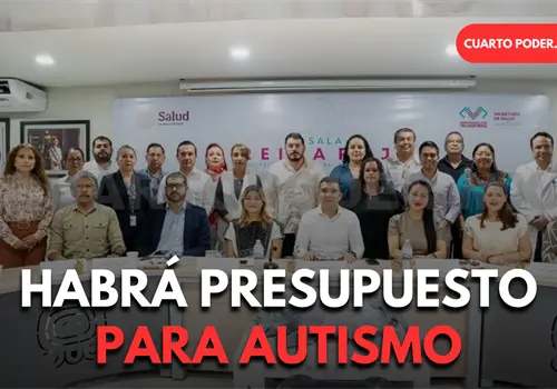 Garantizan presupuesto para autismo en 2027
