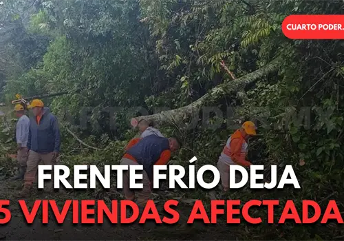 Da&ntilde;os en 15 viviendas y carreteras con deslaves