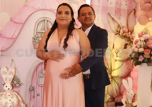 Con amor esperan la llegada de Alessia