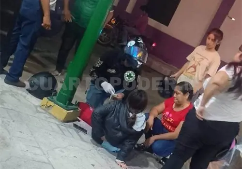 Tras atropellarla, la lleva a un hospital Tras atropellarla, la lleva a un hospital
