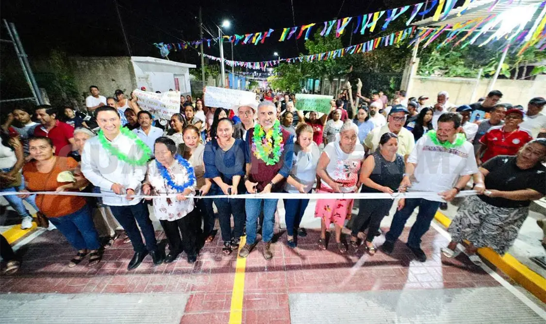 Los habitantes de la colonia disfrutarán de una nueva vialidad. Cortesía