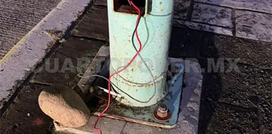 Robo de cableado provoca daños en alumbrado público Robo de cableado provoca daños en alumbrado público