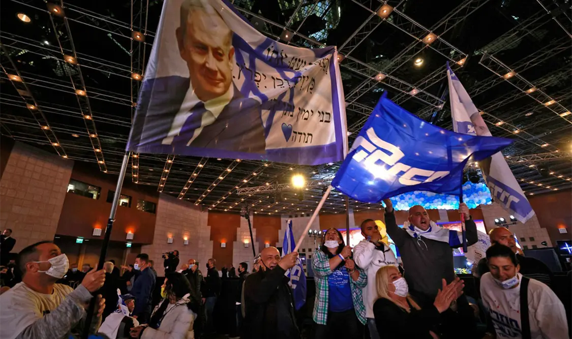 Netanyahu ha logrado mantenerse en la contienda electoral, que se celebrará hoy martes. Cortesía