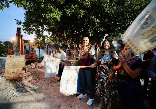 Ángel Torres lleva Calles Felices a San Juan Sabinito Ángel Torres lleva Calles Felices a San Juan Sabinito