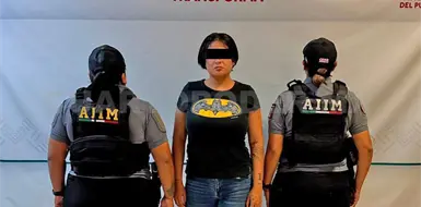 Presunta extorsionadora operaba desde Tamaulipas Presunta extorsionadora operaba desde Tamaulipas