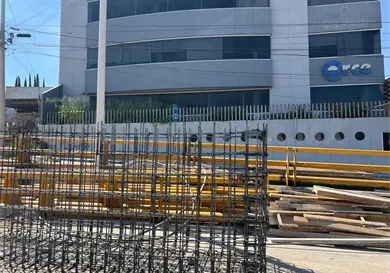 Refuerzan con acero el puente del libramiento sur Refuerzan con acero el puente del libramiento sur