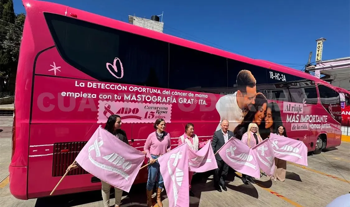 El objetivo es lograr 180 mastografías gratuitas en esta caravana. Manuel Martínez / CP