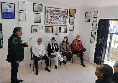 Realizan homenaje póstumo a cronista y periodista Realizan homenaje póstumo a cronista y periodista