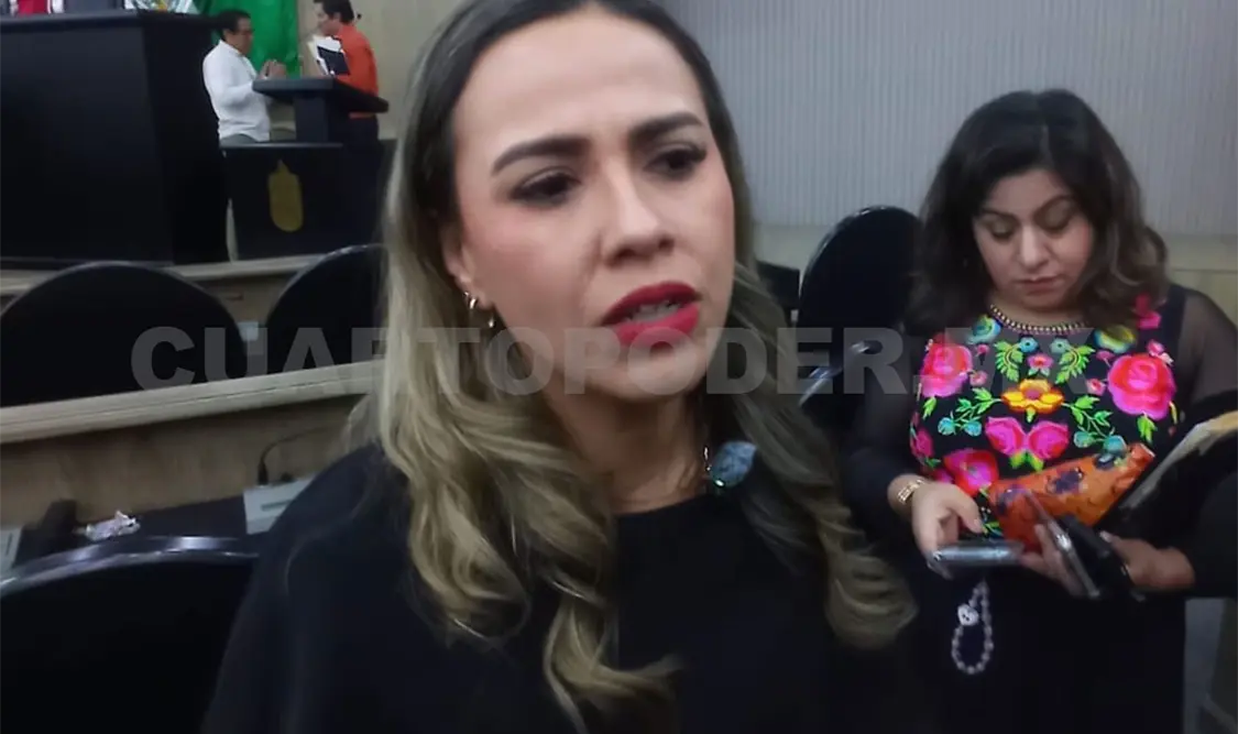La legisladora dijo que no debe haber impunidad. CP