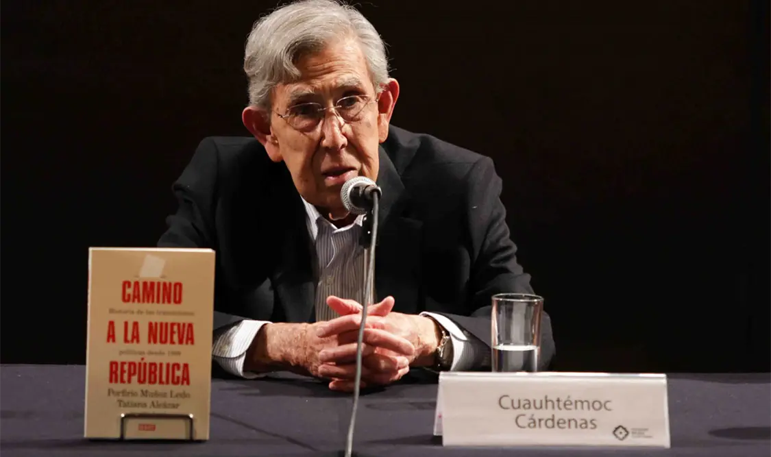 El fundador del PRD fue tres veces candidato presidencial en México. El Universal