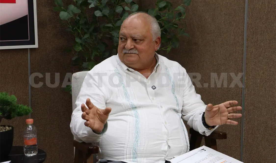 Hermilo Domínguez, delegado del IMSS. Íngrid Pérez