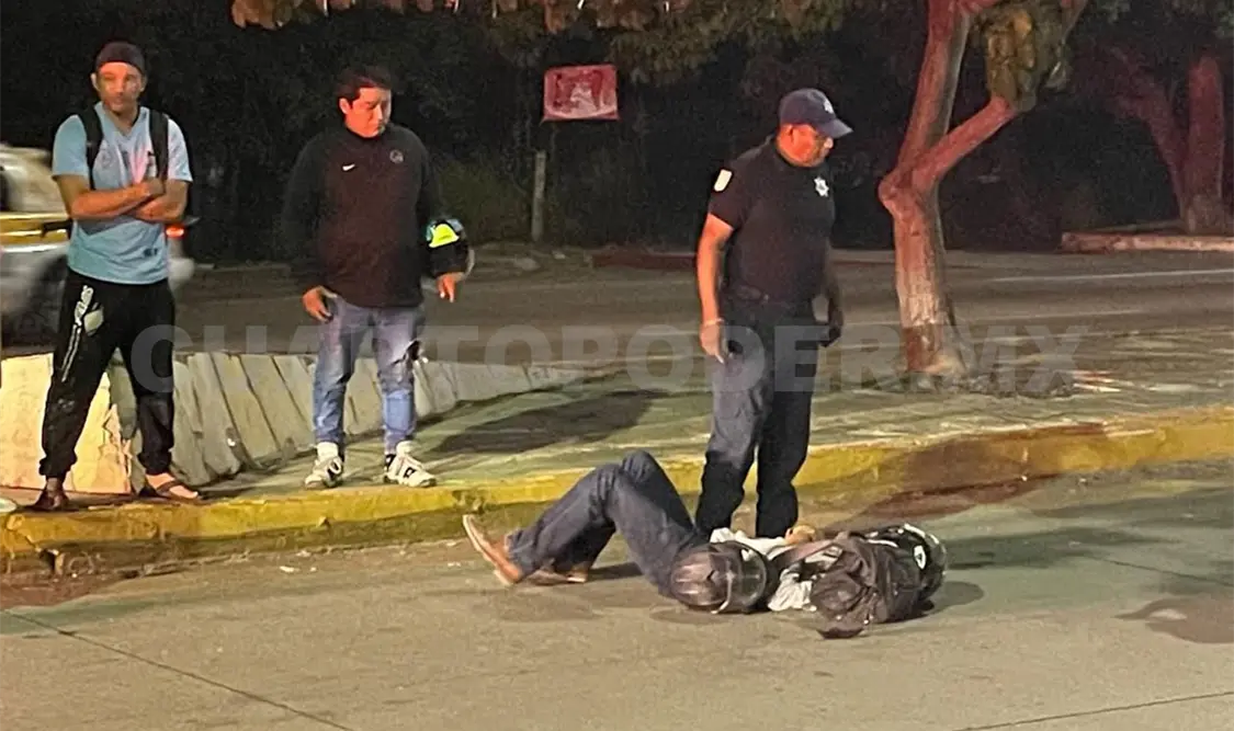 Supuestamente manejaba en estado inconveniente y derrapó. Ulises Villalobos / CP