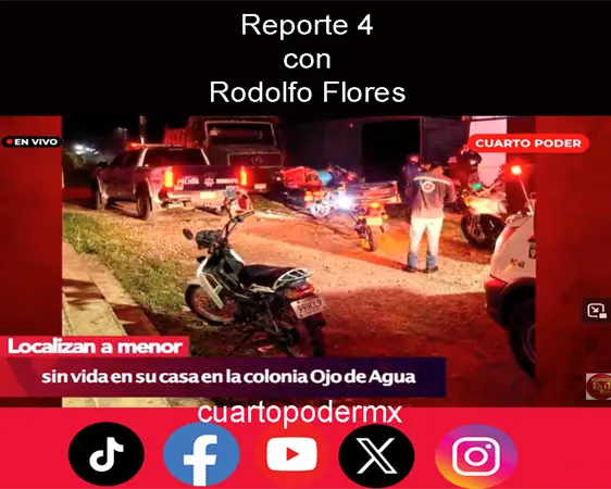 REPORTE4 | 30 10 2026 con Rodolfo Flores REPORTE4 | 30 10 2026 con Rodolfo Flores