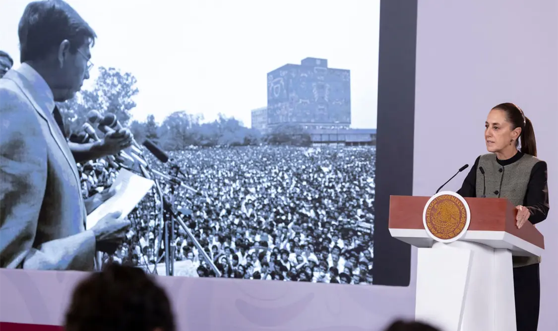 La presidenta aseguró que si se encuentra alguna irregularidad, se actúa y no se defiende a nadie. Cortesía