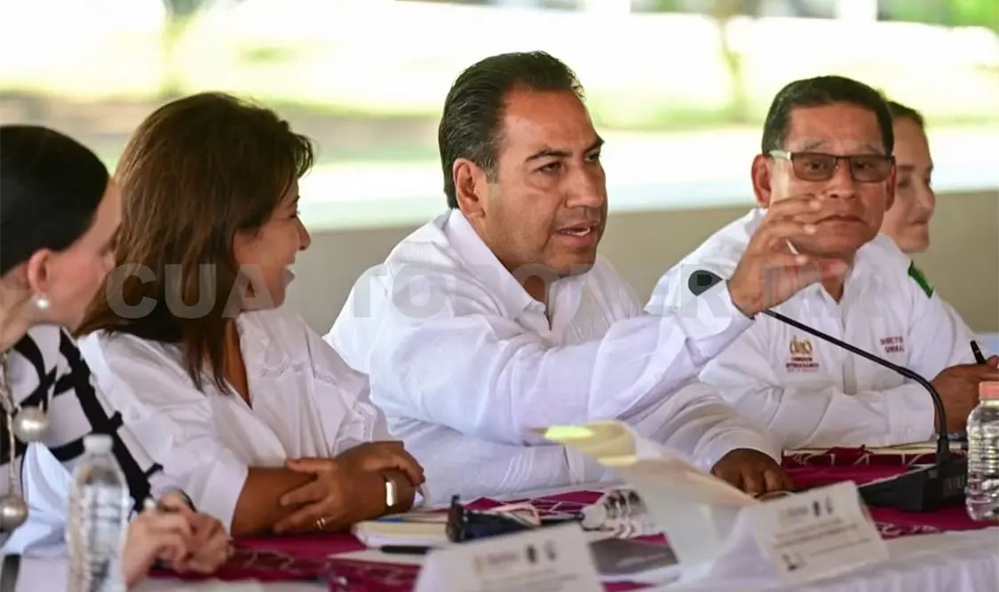 Durante esta actividad se reunieron gobierno, productoras y productores de plátano, mango, café, palma de aceite y rambután. Cortesía