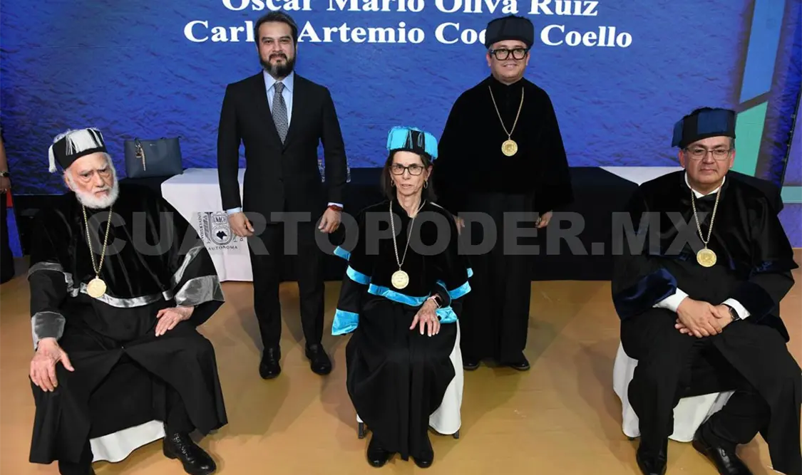 En ceremonia protocolaria se realizó la entrega de los doctorados Honoris Causa. Diego Pérez / CP