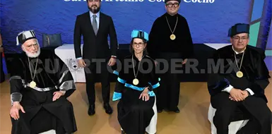 Otorga Unach tres doctorados Honoris Causa
