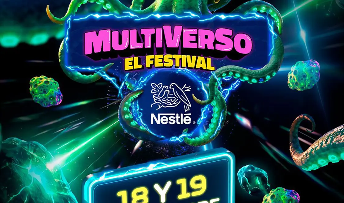 Presentan Multiverso Nestlé El Festival