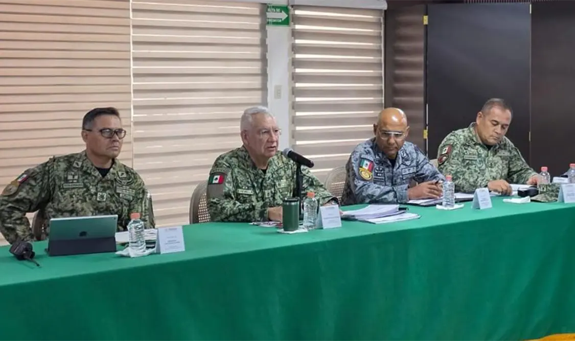 El general destacó que actualmente la Secretaría de la Defensa Nacional cuenta con mayores capacidades para responder a emergencias. Cortesía