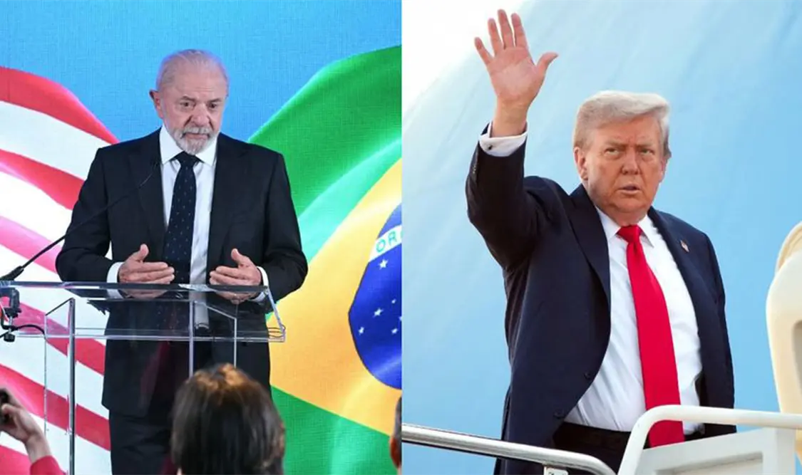 Lula y Trump negocian una reunión para antes de fin de año. Cortesía